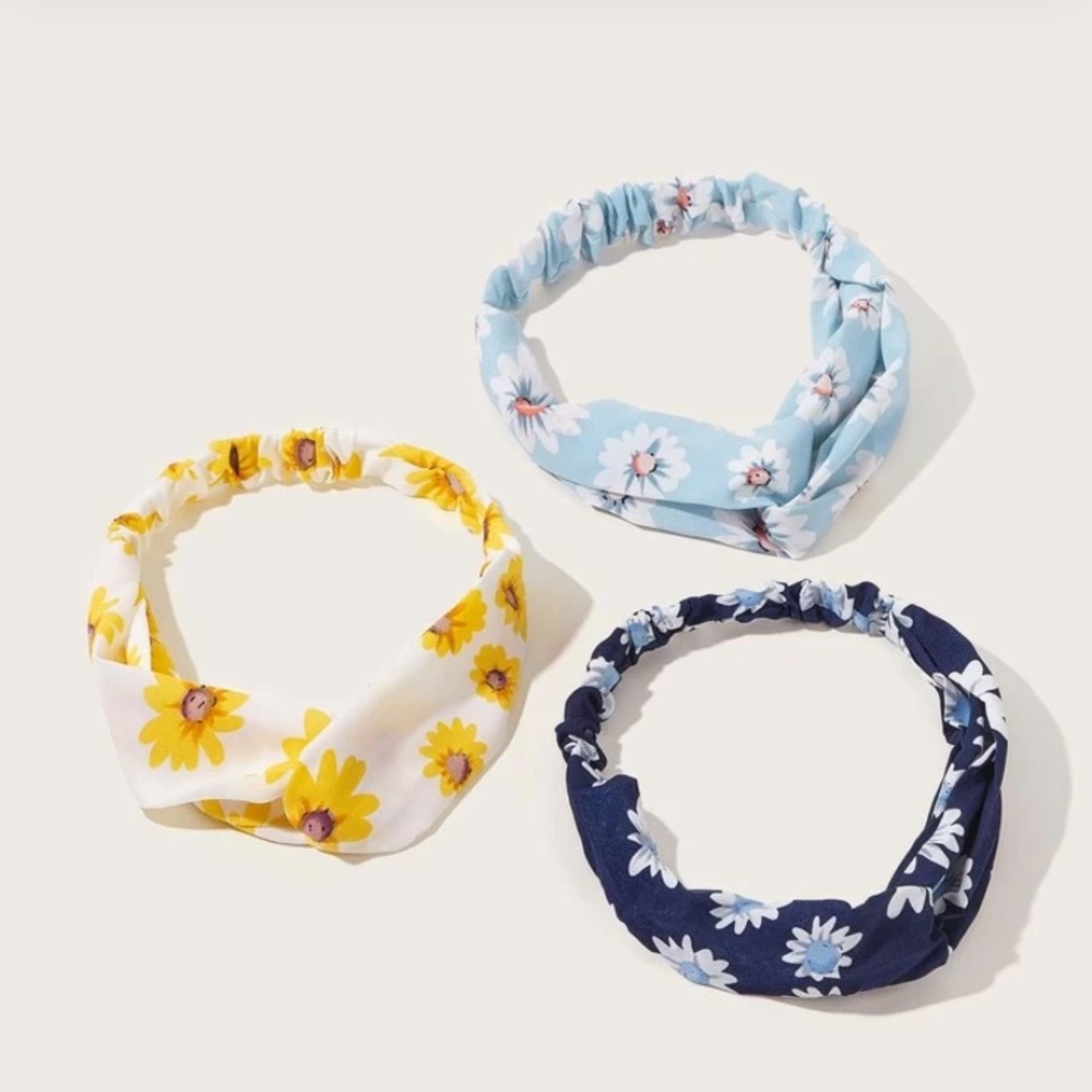 2 packs of three  SHEIN headbands